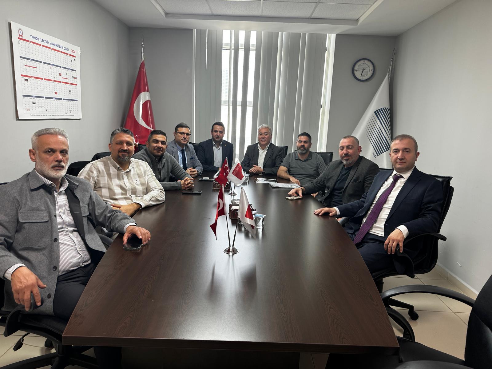 Mersin Beşiktaşlılar Derneği’nden Mersin İç Mimarlar Odası’na Ziyaret