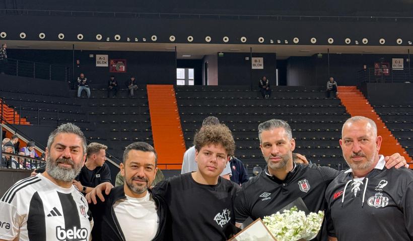Basketbol Takımımıza Mac Önceçi Ziyaret